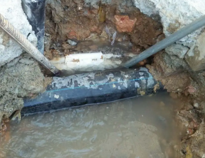 沙雅测漏水之水管漏水
